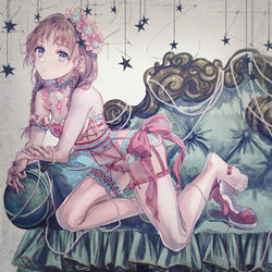 This is a pixiv picture whose title is 純潔乙女.