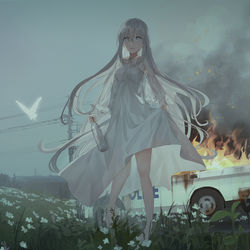 This is a pixiv picture whose title is DOOM and GLOOM.