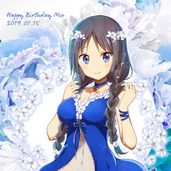 This is a pixiv picture whose title is 澪ちゃん誕生日2019.