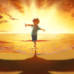 This is a pixiv picture whose title is 眠れる鷹.