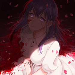 This is a pixiv picture whose title is HF.