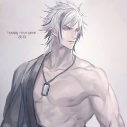 This is a pixiv picture whose title is 年賀.