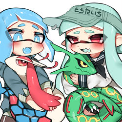 This is a pixiv picture whose title is イカ絵6.
