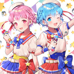 This is a pixiv picture whose title is ドロシー & レオナ.