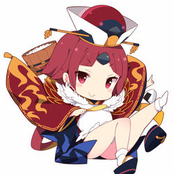 This is a pixiv picture whose title is 紅閻魔ちゃんアクキー絵.