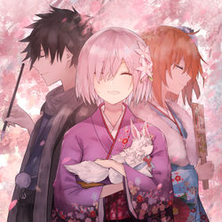 This is a pixiv picture whose title is 晴れ着.