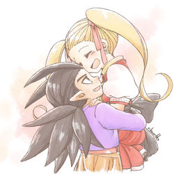 This is a pixiv picture whose title is 抱っこ.