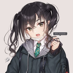 This is a pixiv picture whose title is あきらちゃん.