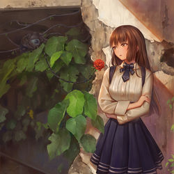 This is a pixiv picture whose title is 20190115 これを受け取って.
