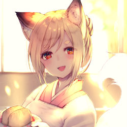 This is a pixiv picture whose title is おいなりさんはいかがかのう？.
