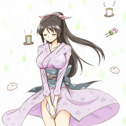 This is a pixiv picture whose title is 峠の茶屋の子.