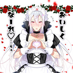 This is a pixiv picture whose title is 女装ハクイくん.