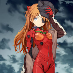 This is a pixiv picture whose title is 式波・アスカ・ラングレー.