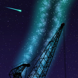 This is a pixiv picture whose title is 魔法時間のクレーン港.