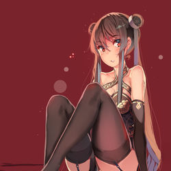 This is a pixiv picture whose title is 冬月茉莉.