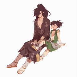 This is a pixiv picture whose title is どろろ.