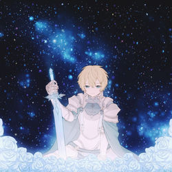 This is a pixiv picture whose title is 「forget-me-not」.