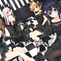 This is a pixiv picture whose title is Gothic Dress.