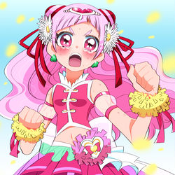 This is a pixiv picture whose title is フレフレ.