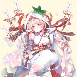 This is a pixiv picture whose title is 🍓いちご大福の嫁入り🍓.