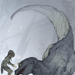 This is a pixiv picture whose title is カツサンドで良ければ….