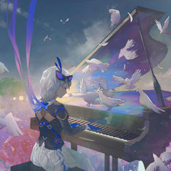 This is a pixiv picture whose title is 涂鸦.