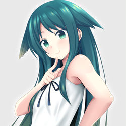 This is a pixiv picture whose title is 沙耶の唄.