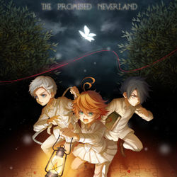This is a pixiv picture whose title is escape.