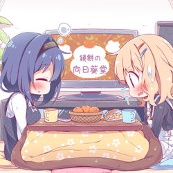 This is a pixiv picture whose title is みかん乗っけてみようかな….