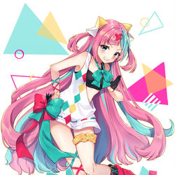 This is a pixiv picture whose title is ぴんきーぽっぷへっぷばーん！.