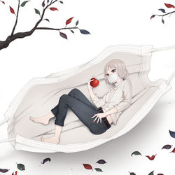 This is a pixiv picture whose title is Mask me!.