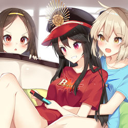 This is a pixiv picture whose title is 何だかんだ仲がいい.