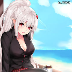This is a pixiv picture whose title is ★.