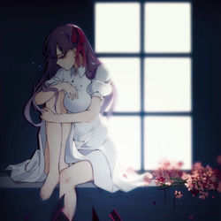 This is a pixiv picture whose title is Heaven's  Feel.