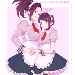 This is a pixiv picture whose title is メイド百耳.