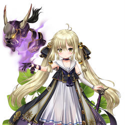 This is a pixiv picture whose title is 【フラワーナイトガール】コオニタビラコ.