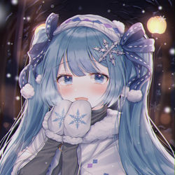 This is a pixiv picture whose title is 初音ミク.