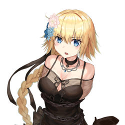 This is a pixiv picture whose title is 縛られジャンヌ.