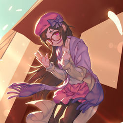 This is a pixiv picture whose title is 英霊旅装刑部姫ちゃん.