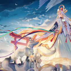 This is a pixiv picture whose title is 高天原.