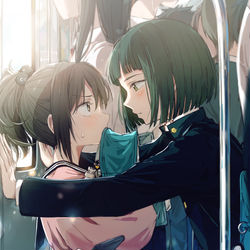 This is a pixiv picture whose title is 現代ジブリカップルたちの日常.