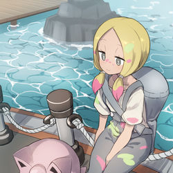 This is a pixiv picture whose title is マツリカ＆プリン.