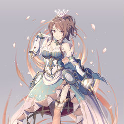 This is a pixiv picture whose title is 紅茶.