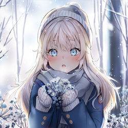 This is a pixiv picture whose title is Winter.