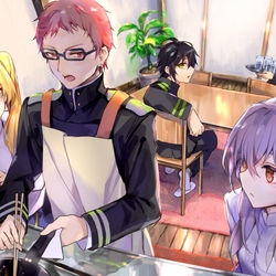 This is a pixiv picture whose title is 柊シノア隊.