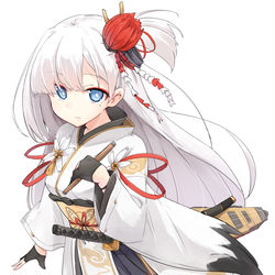 This is a pixiv picture whose title is 翔鶴.