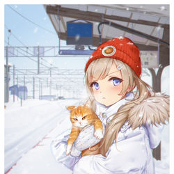 This is a pixiv picture whose title is Kiara 冬.