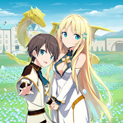 This is a pixiv picture whose title is 善人おっさん、生まれ変わったらSSSランク.