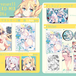 This is a pixiv picture whose title is コミトレ33　お品書き.