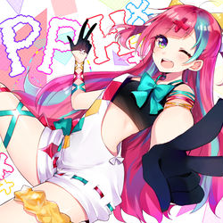 This is a pixiv picture whose title is PPH.